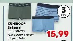 Kaufland Bokserki KUNIBOO rozm. 98-128 3-pak oferta