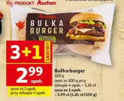 Auchan Bułka burger Auchan oferta
