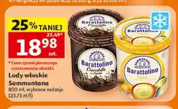 Auchan Lody włoskie Sammontana oferta