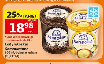 Auchan Lody włoskie Sammontana oferta