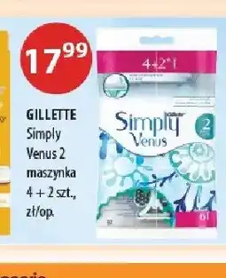 Drogerie Laboo Simply Venus 2 maszynka 4 + 2szt. GILLETTE oferta