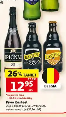 Auchan Piwo Kasteel Trignac XII oferta