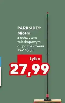 Kaufland Miotła z uchwytem teleskopowym PARKSIDE dł. po rozłożeniu 79-143cm oferta