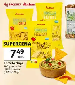 Auchan Tortilla chips Auchan naturalne oferta