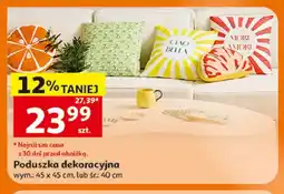Auchan Poduszka dekoracyjna wym.: 45x45cm oferta
