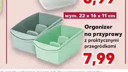 Kaufland Organizer na przyprawy z praktycznymi przegródkami wym. 22x16x11cm oferta
