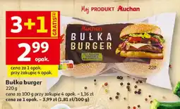 Auchan Bułka burger Auchan oferta