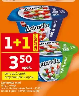 Auchan Zottarella mini Zott Classic oferta