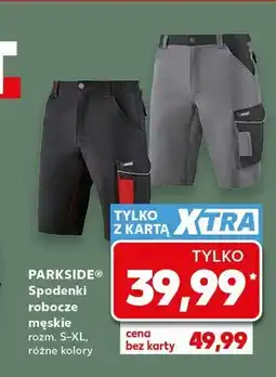 Kaufland Spodenki robocze męskie PARKSIDE rozm. S-XL oferta