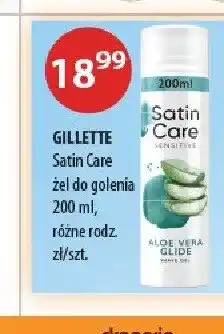 Drogerie Laboo Satin Care żel do golenia GILLETTE oferta