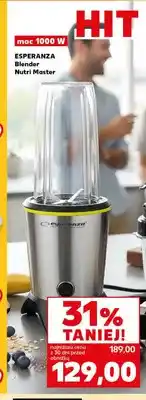 Kaufland Blender Nutri Master Esperanza moc 1000W oferta