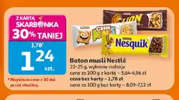 Auchan Baton musli Nestlé Cini Minis oferta