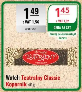 Eurocash Wafel: Teatralny Classic Kopernik oferta