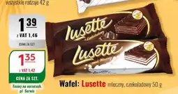 Eurocash Wafel: Lusette mleczny, czekoladowy oferta