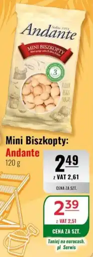 Eurocash Mini Biszkopty: Andante oferta