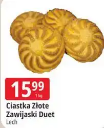 E.Leclerc Ciastka Złote Zawijaski Duet oferta