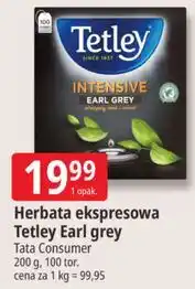 E.Leclerc Herbata ekspresowa Tetley Earl grey oferta