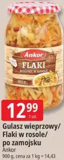 E.Leclerc Gulasz wieprzowy/Flaki w rosole/po zamojsku Ankor oferta