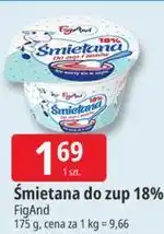 E.Leclerc Śmietana do zup 18% FigAnd oferta