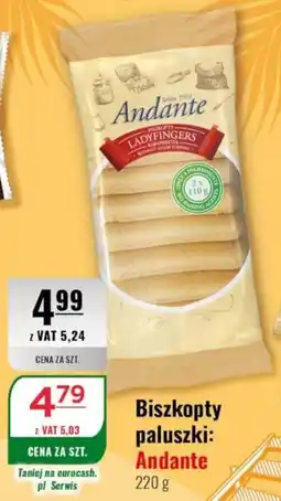 Eurocash Biszkopty paluszki: Andante oferta