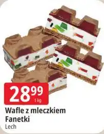 E.Leclerc Wafle z mleczkiem Fanetki oferta