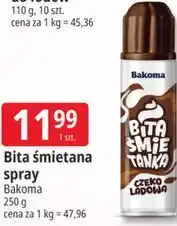 E.Leclerc Bita śmietana spray oferta