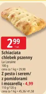 E.Leclerc Schiaciata chlebek pszenny La Lorraine oferta