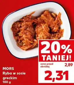 Kaufland MORS Ryba w sosie greckim oferta