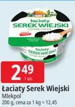 E.Leclerc Łaciaty Serek Wiejski Mlekpol oferta