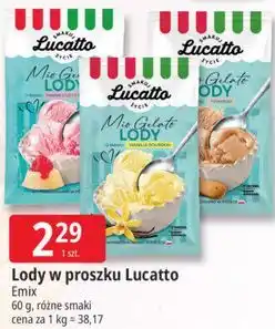 E.Leclerc Lody w proszku Lucatto oferta