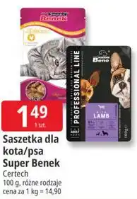 E.Leclerc Saszetka dla kota/psa Super Benek oferta