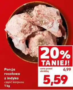 Kaufland Porcja rosołowa z indyka oferta