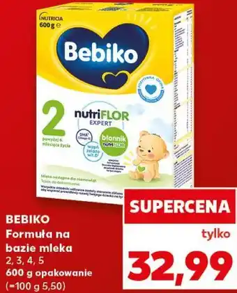 Bebiko Formuła na bazie mleka 2, 3, 4, 5