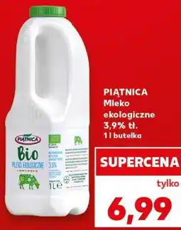 Kaufland Piątnica Mleko ekologiczne 3,9% tł oferta