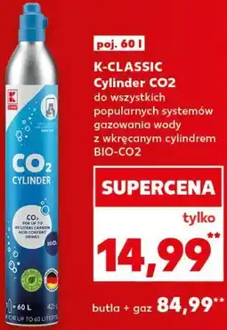 Kaufland K-CLASSIC Cylinder CO2 oferta