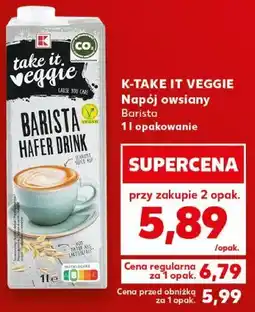 Kaufland K-TAKE IT VEGGIE Napój owsiany oferta