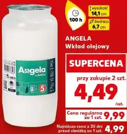 Kaufland ANGELA Wkład olejowy oferta