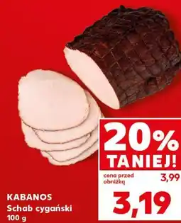 Kaufland KABANOS Schab cygański oferta