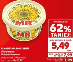 Kaufland SŁYNNE MR ROŚLINNE Margaryna oferta