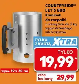 Kaufland COUNTRYSIDE LET'S BBQ Kominek do rozpałki oferta