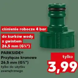 Kaufland PARKSIDE Przyłącze kranowe 26,5 mm (G¾) oferta