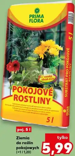 Kaufland PRIMA FLORA Ziemia do roślin pokojowych oferta