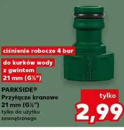 Kaufland PARKSIDE Przyłącze kranowe 21 mm (G½) oferta