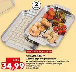 Kaufland GRILLMEISTER Zestaw płyt do grillowania oferta