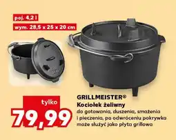 Kaufland Grillmeister Kociołek żeliwny oferta