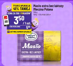Polomarket Masło extra bez laktozy Mleczna Polana oferta