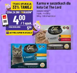 Polomarket Karma w saszetkach dla kota Cat The Lord oferta