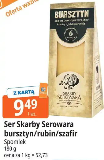 E.Leclerc Ser Skarby Serowara bursztyn/rubin/szafir Spomlek oferta