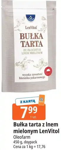 E.Leclerc Bułka tarta z lnem mielonym LenVitol Oleofarm oferta