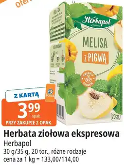 E.Leclerc Herbata ziołowa ekspresowa Herbapol oferta